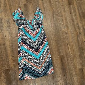Mackenzie Ziegler X Emily West Summer Dress Girls Size 14 Blue Off The Flare